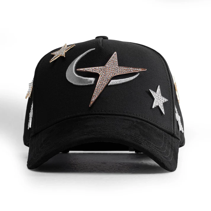 Gorra Barbas Hats x CT "GALAXY CT" GOLD 24K