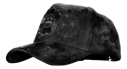 Gorra Innedit Muratravis Crystals Black Negro